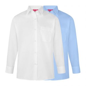 Girls Long Sleeve Blouse - 2 Pack